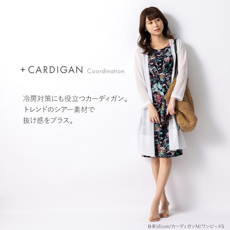 mimigrant ワンピース レディース ノースリーブ 春夏秋 ケリー Xライン