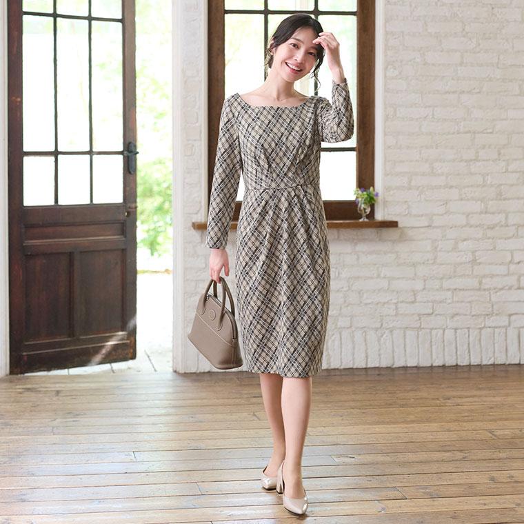 andmary belle checked dress andmary / belle checked dress