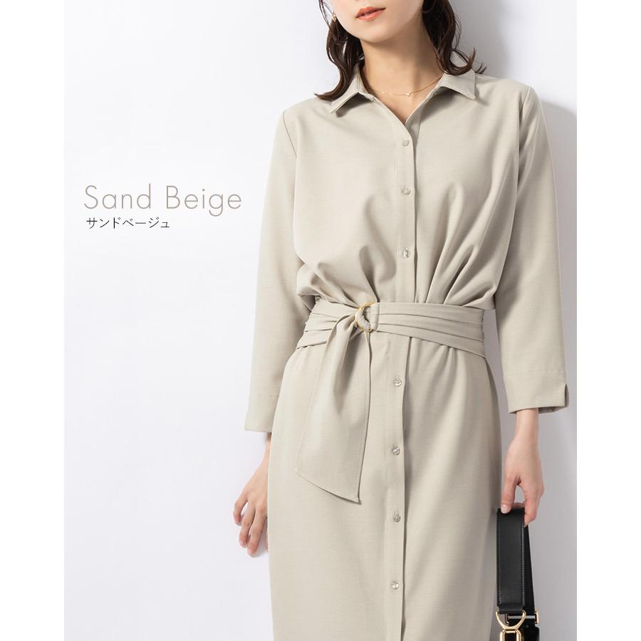 極美品✨ミミグラント ケイト シャツワンピース 長袖 入手困難 L ネイビー 楽天市場】ワンピース ：ケイト ロング丈シャツワンピース 無地