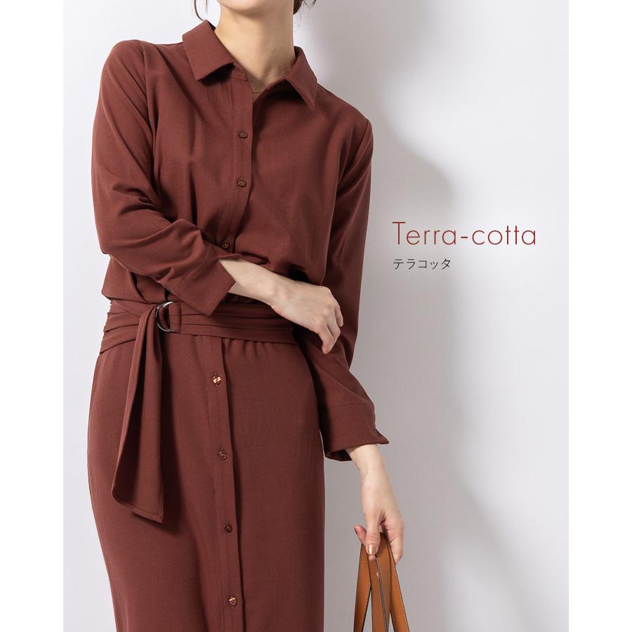 極美品✨ミミグラント ケイト シャツワンピース 長袖 入手困難 L ネイビー 楽天市場】ワンピース ：ケイト ロング丈シャツワンピース 無地