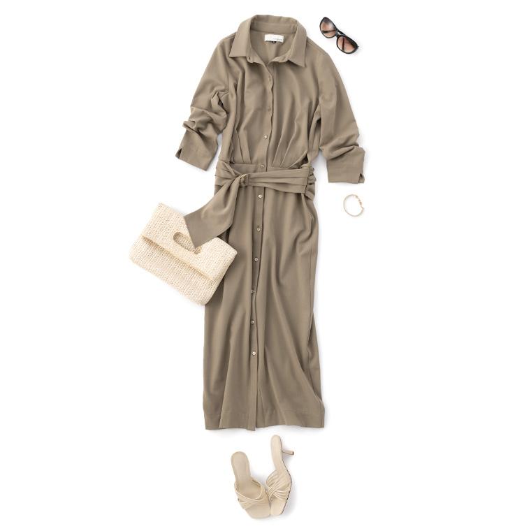 極美品✨ミミグラント ケイト シャツワンピース 長袖 入手困難 L ネイビー 楽天市場】ワンピース ：ケイト ロング丈シャツワンピース 無地