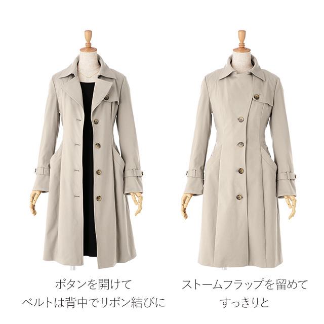 mimigrant トレンチコート レディース シングル 無地 out010014 mimigrant トレンチコート レディース シングル 無地 out010014