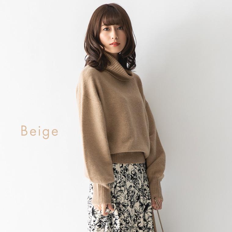プルオーバー タートルネック Out レディース ニット セーター ブラウジングニット オフタートル Out Mimi Grant The Shop 通販 Yahoo ショッピング
