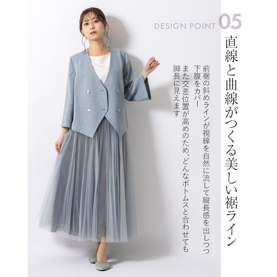 mimigrantミミグラントノーカラージャケット ヘリンボーン 洗える mimigrant ノーカラージャケット レディース 長袖 秋冬