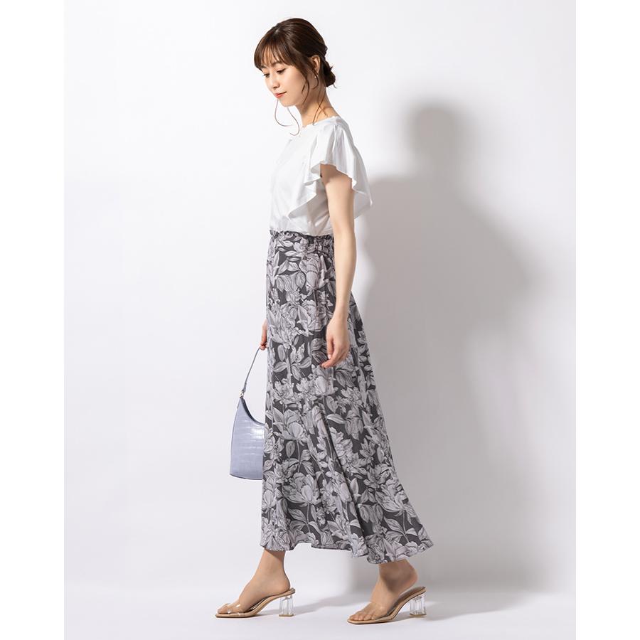 美ライン✨sheller シェリエ　エレガント　レースマーメイドスカート　M LONG SKIRT – shéller / シェリエ