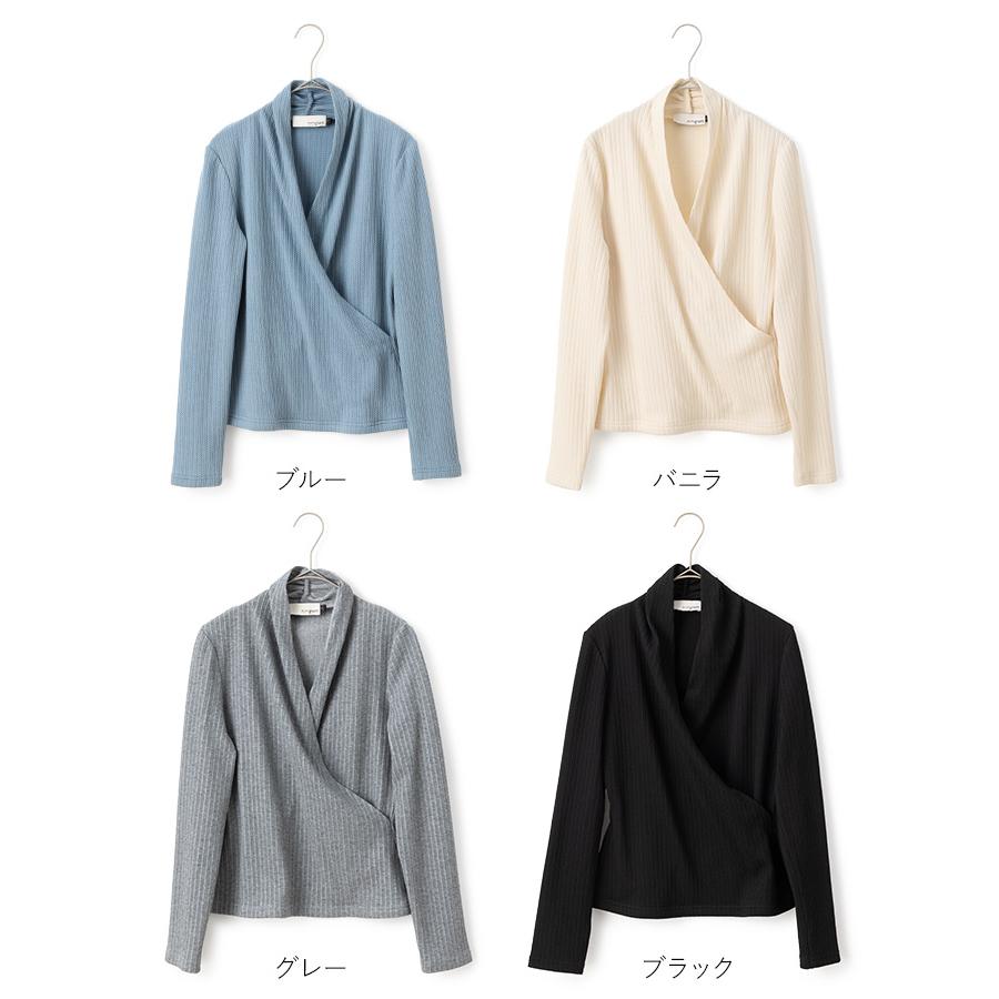 mimigrant カットソー リブカットソー カシュクール tp025-0001 きれい