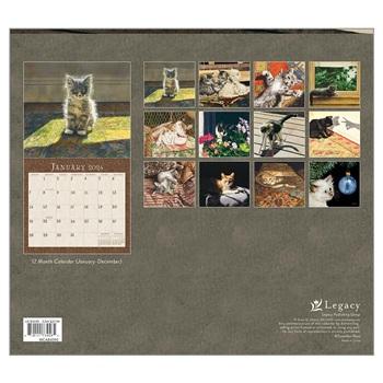 2024猫カレンダー　スエーレン・ロス　キトンズカレンダー　猫雑貨｜mimikobo｜02