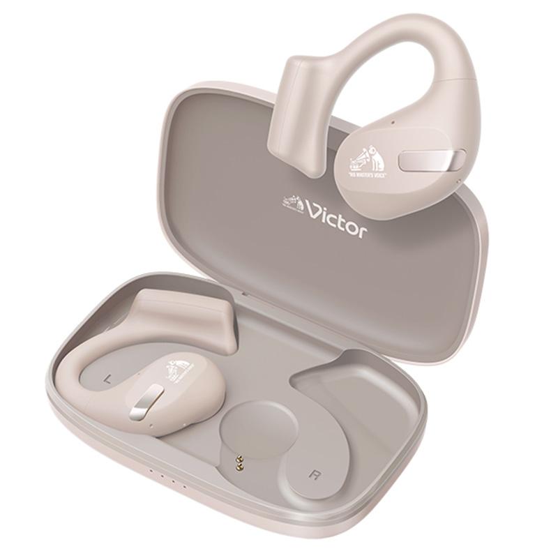 JVC ビクター ワイヤレスイヤホン HA-NP50T ベージュ 送料無料 JVC ビクター ワイヤレスイヤホン HA-NP50T ベージュ 送料無料