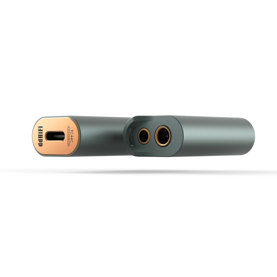 DDHiFi  TC44C USB C ポータブルDACアンプ デュアルDAC搭載 3.５mm /4.4mmに対応（デュアルジャック搭載）