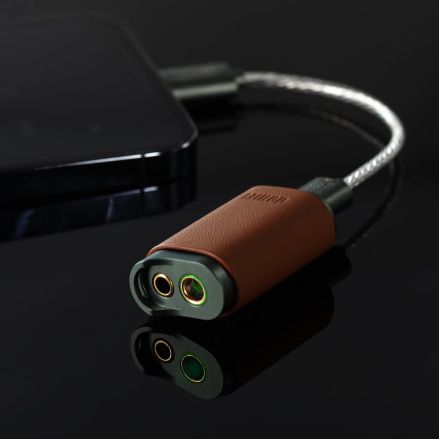 DDHiFi TC44C USB C ポータブルDACアンプ デュアルDAC搭載 3.5mm 4.4mmに対応 デュアルジャック搭載