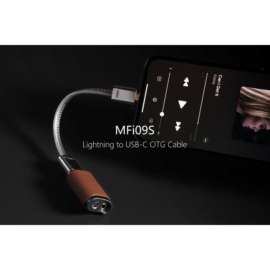DD HiFi MFi09S Lightning to USB-C OTG Cable : ミミソラ