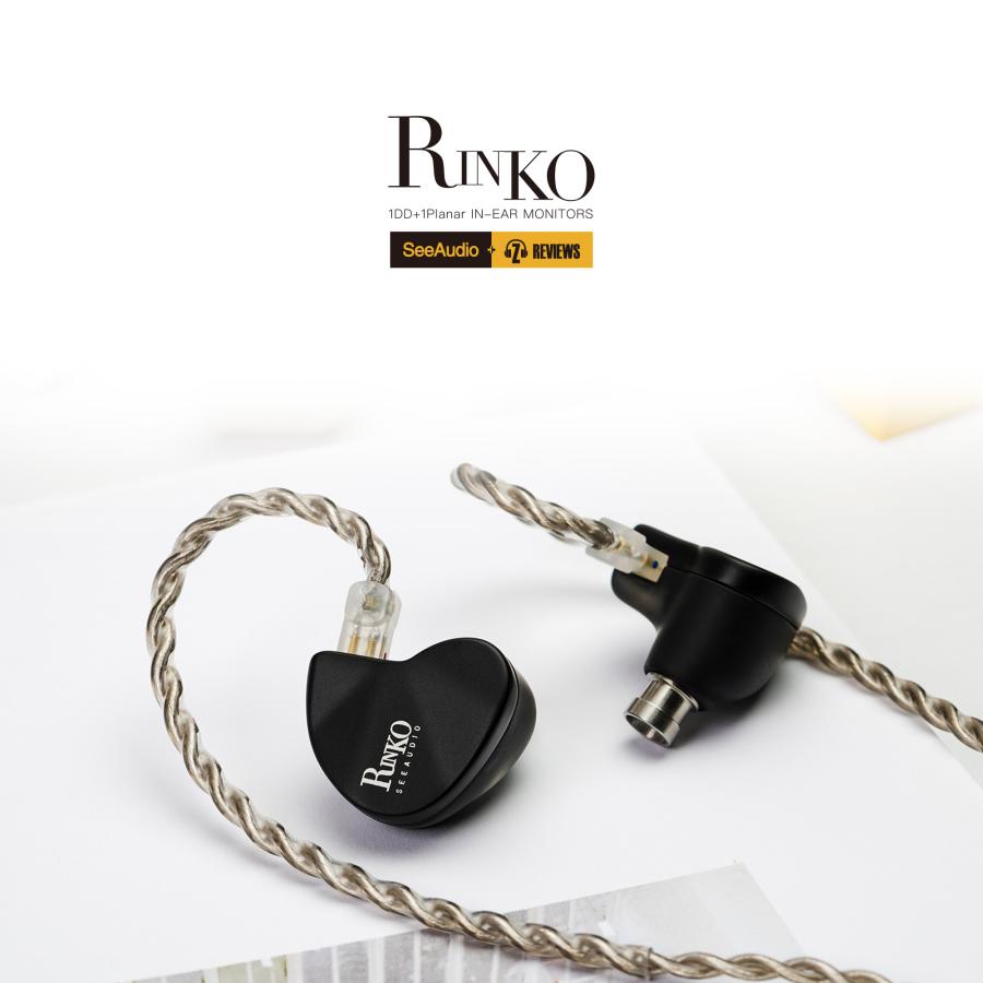 SeeAudio Rinko 有線イヤホン SeeAudio Rinko ダイナミックドライバー 平面ドライバー搭載