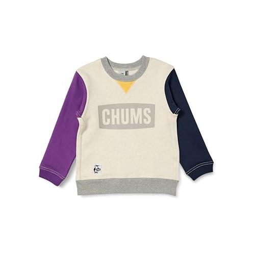 [チャムス] トレーナー Kids Logo Crew Top ボーイズ Natural Crazy