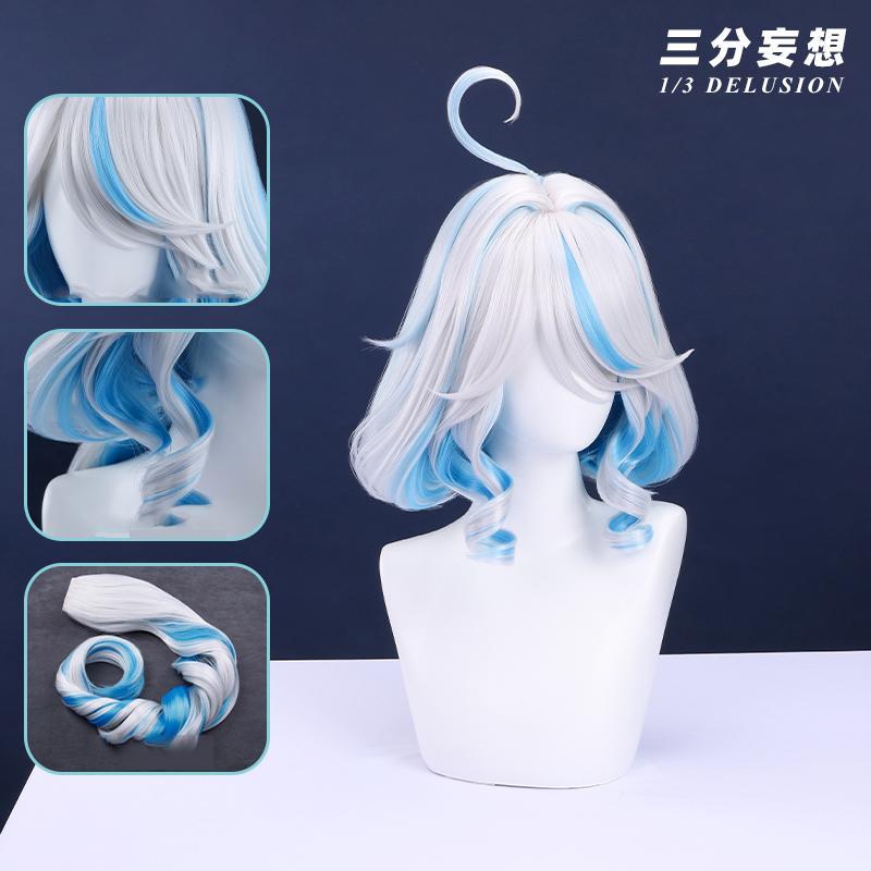 原神 Genshin 黒Ver フリーナ/Furina フォカロルス/Focalors コスプレ衣装/ウィッグ/靴 コスチューム