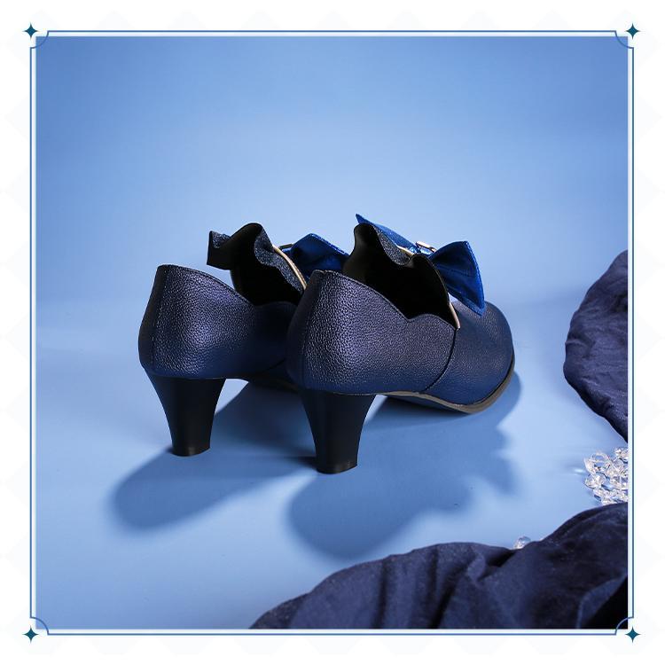 原神 Genshin 黒Ver フリーナ/Furina フォカロルス/Focalors コスプレ衣装/ウィッグ/靴 コスチューム