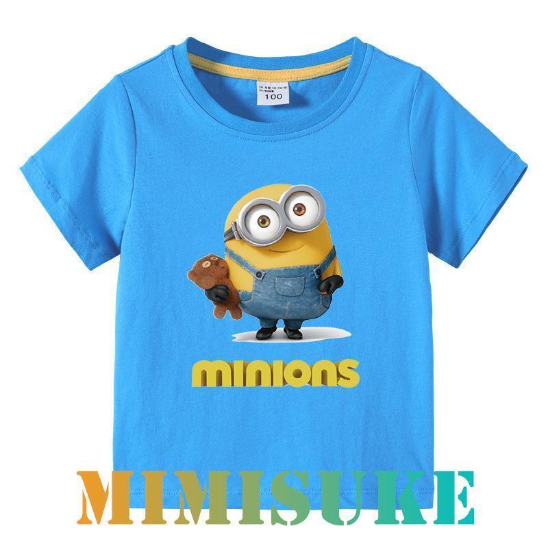 Tシャツ 子供 Minions ミニオン 怪盗グルーのミニオンズ 半袖 男の子 女の子 通園 通学 キッズ 子ども服 夏物 80 90 100 110 120 130 140 150 ルームウェア｜mimisuke-shop｜12