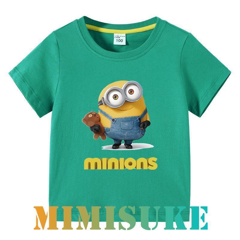 Tシャツ 子供 Minions ミニオン 怪盗グルーのミニオンズ 半袖 男の子 女の子 通園 通学 キッズ 子ども服 夏物 80 90 100 110 120 130 140 150 ルームウェア｜mimisuke-shop｜05