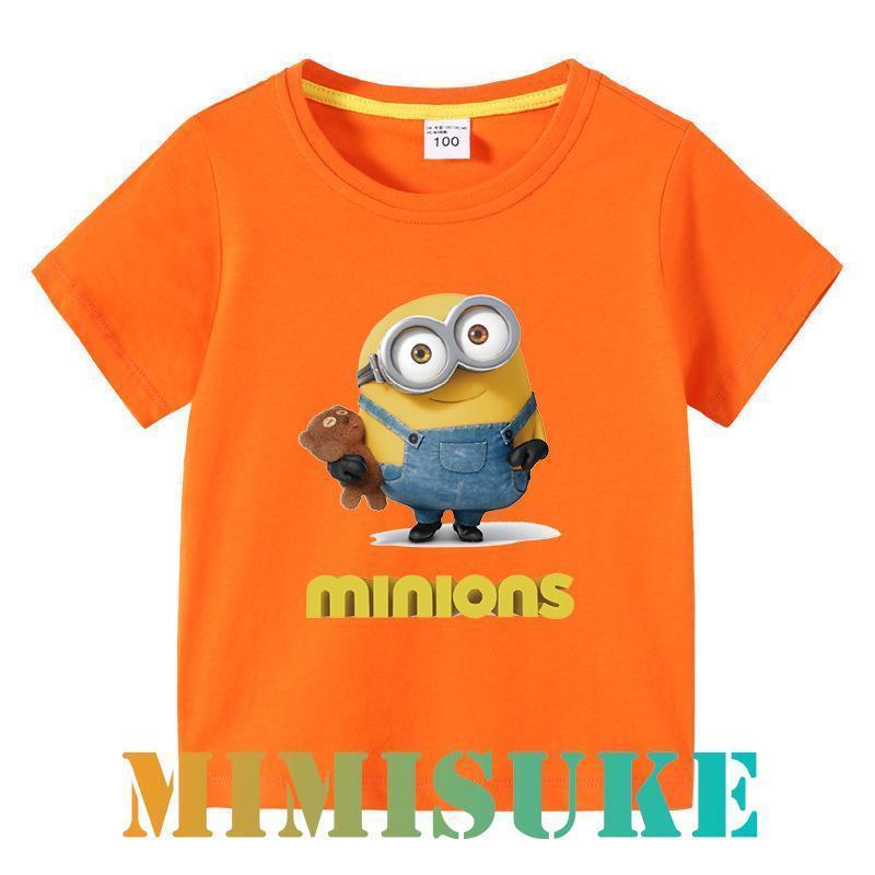 Tシャツ 子供 Minions ミニオン 怪盗グルーのミニオンズ 半袖 男の子 女の子 通園 通学 キッズ 子ども服 夏物 80 90 100 110 120 130 140 150 ルームウェア｜mimisuke-shop｜08