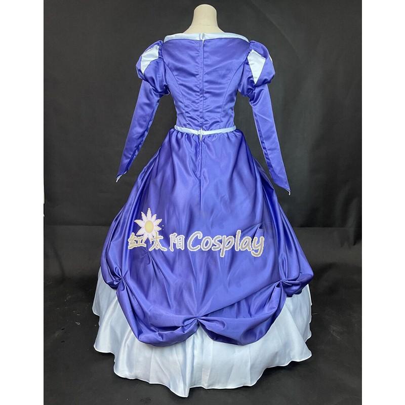 アリエル コスプレ衣装 人魚姫 ドレス コスプレ 衣装 仮装 コスチューム 文化祭 ハロウイン ワンピース エプロン ワンピース エプロン 白雪姫 アナ雪 エルサ 81ｃｍ ワンピース エプロン 88ｃｍ 165ｃｍ 95ｃｍ 170ｃｍ バスト95 103ｃｍ ヒップ98 104ｃｍ 87ｃｍ