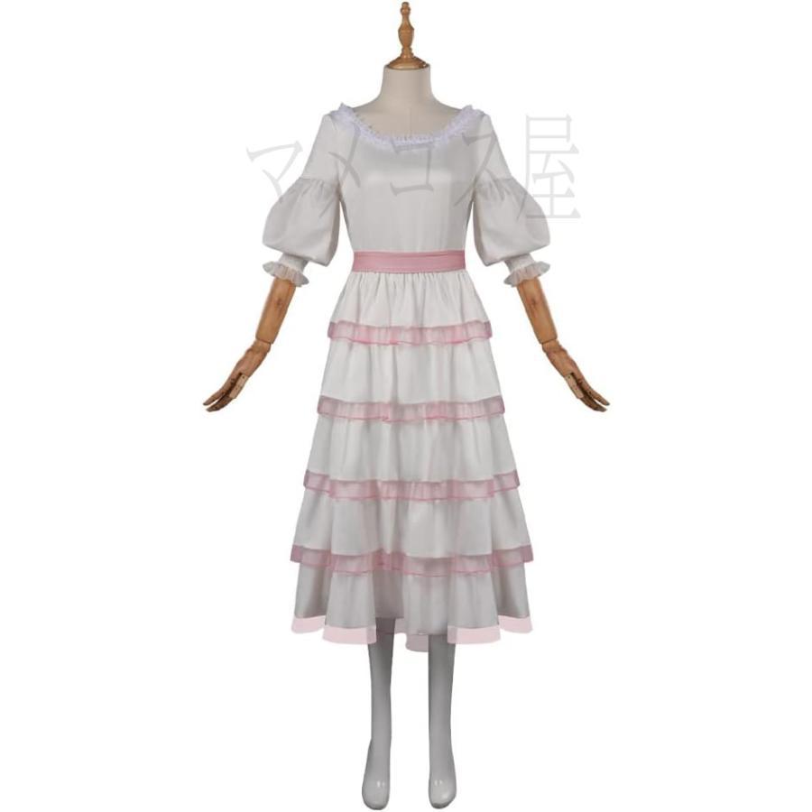 アリエル コスプレ衣装 人魚姫 ドレス コスプレ 衣装 仮装 コスチューム 文化祭 ハロウイン ワンピース エプロン ワンピース エプロン 白雪姫 アナ雪 エルサ 81ｃｍ ワンピース エプロン 88ｃｍ 165ｃｍ 95ｃｍ 170ｃｍ バスト95 103ｃｍ ヒップ98 104ｃｍ 87ｃｍ