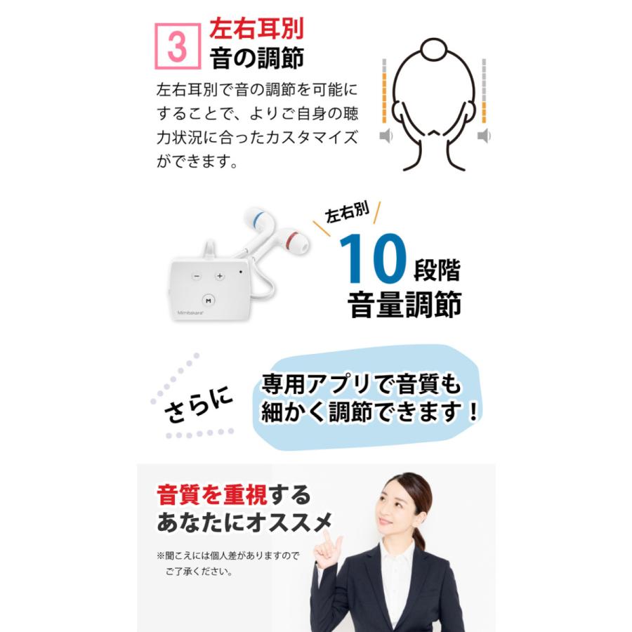 一年保証】 ミミタカラ ポケット型 デジタル 集音器 高齢者 シンプル