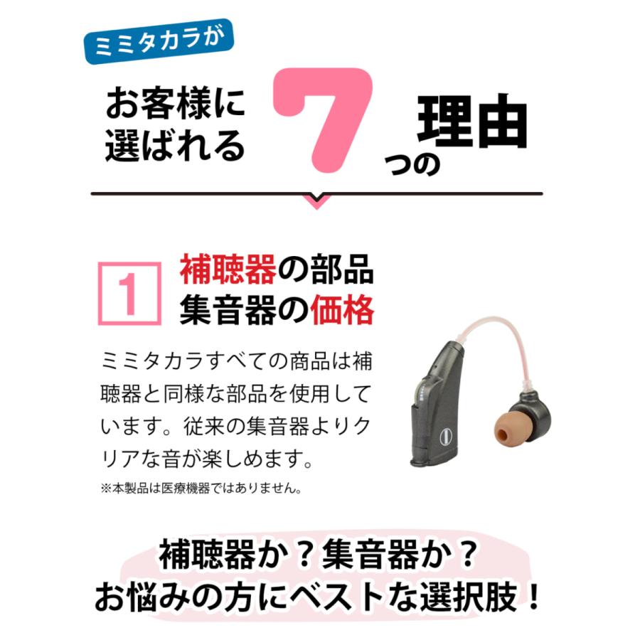 一年保証】 ミミタカラ 集音器 耳掛け型 片耳 初心者 小型 軽量 一年保証】 ミミタカラ 集音器 耳掛け型 片耳 初心者 小型 軽量