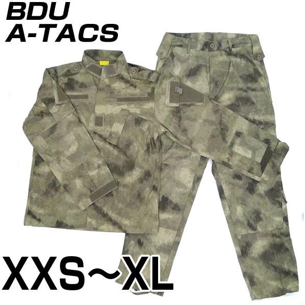 PROPPER A-TACS迷彩服上下セット BDU 上下セット 迷彩服 A-TACS 送料無料 サバゲー 装備 : mimiy - 通販