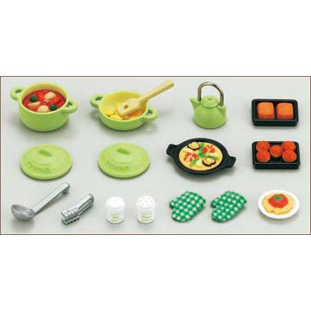 シルバニア　調理器具セット小物 シルバニアファミリー 料理セット : mimiy - 通販 - Yahoo!ショッピング