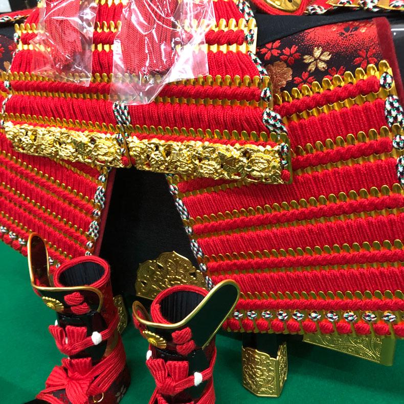 旭翠作 武田信玄 収納式 鎧飾り 10号 鎧単品 五月節句 五月人形