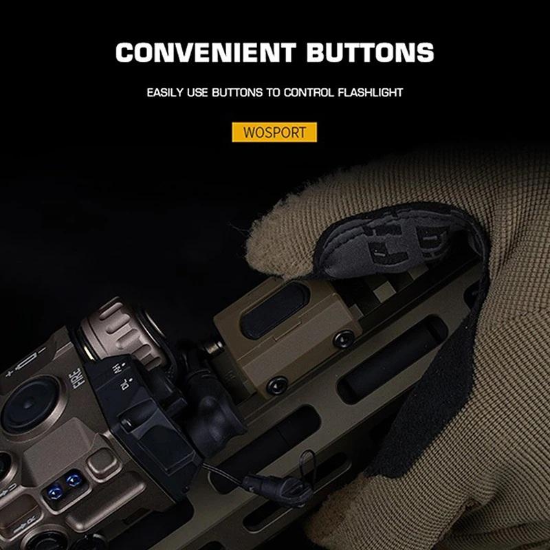 Modliteタイプ リモートスイッチ SFライト 3.5mmプラグ M-LOK ピカティニーレイル対応 Black Tan メール便可 ...