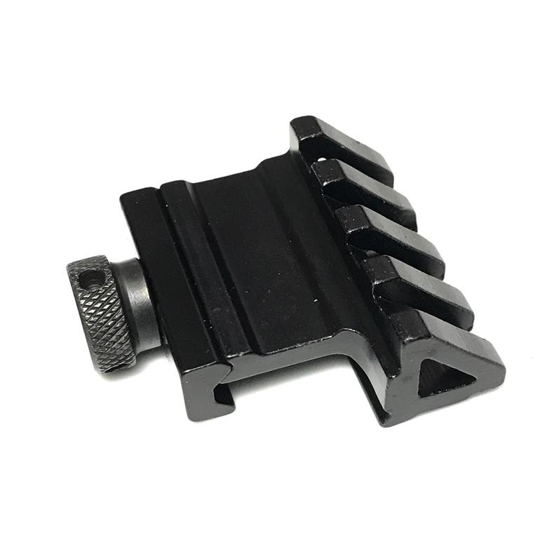 4スロット 20mm ピカティニー 45度オフセット マウントレイル