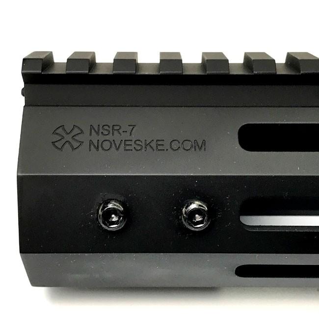 FCC NOVESKE New NSR M-LOK ハンドガード【中古】 NOVESKE 正式ライセンス実物ピッチ 対応 NSR GEN4 / 7インチ M
