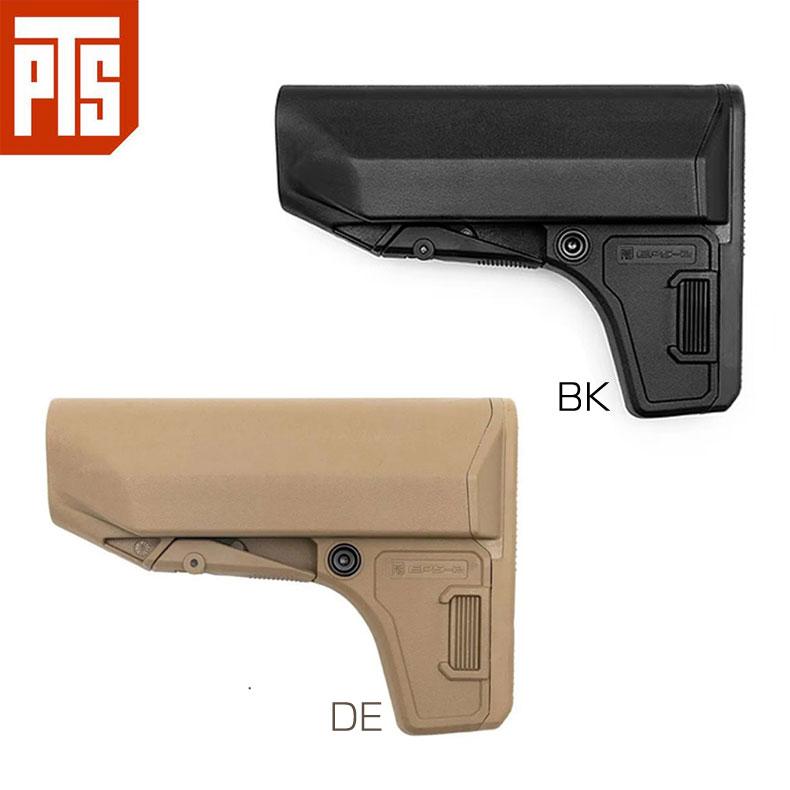 PTS EPS2ストック m4 系電動ガン等に PTS EPS-2 Enhanced Polymer Stock AR M4 ストック DE BK : mimiy