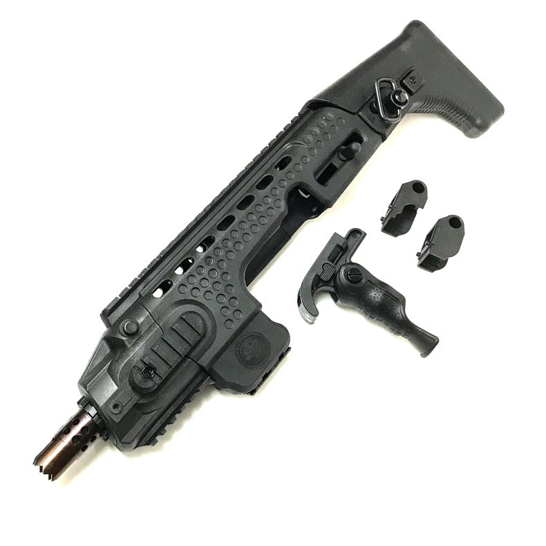 APS GLOCK カービン コンバージョンキット G17G18 グロック 対応 BK DE サバゲー 装備 :gun-07124:mimiy