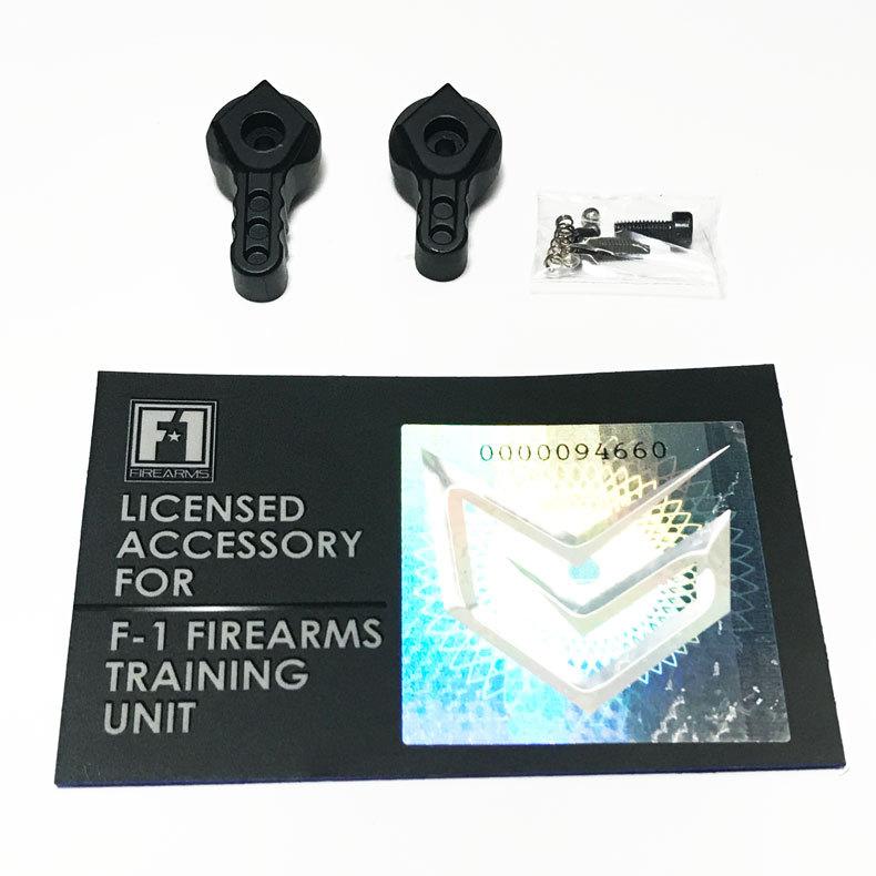 APS製 電動ガンフレーム対応アンビセレクターセット F1 UDR type BK