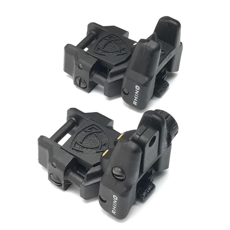 APS フリップアップ Rhinoライノ サイト 前後set 20mmレール対応 照準