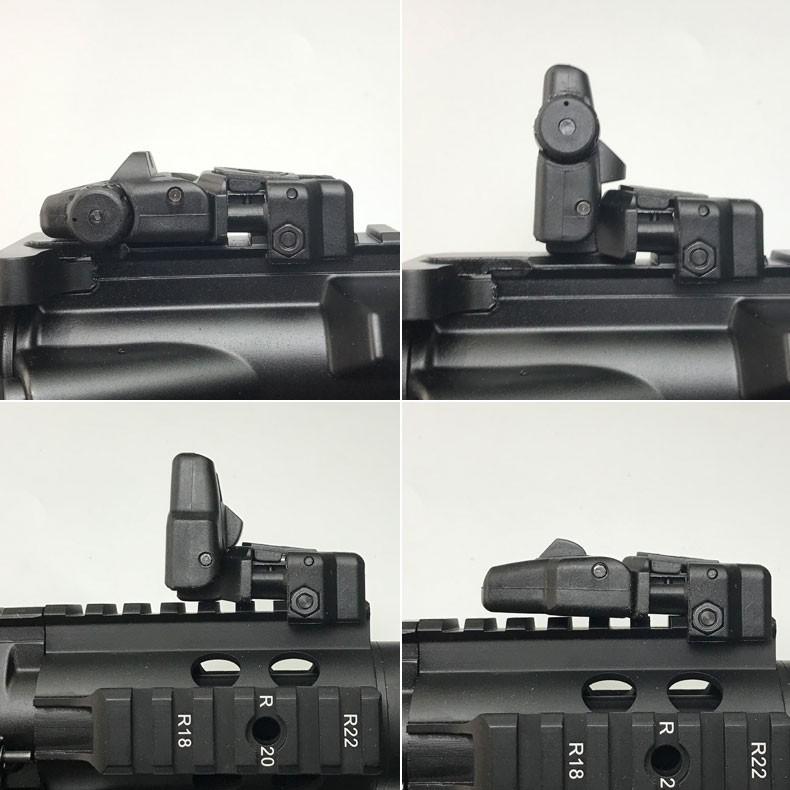 APS フリップアップ Rhinoライノ サイト 前後set 20mmレール対応 照準