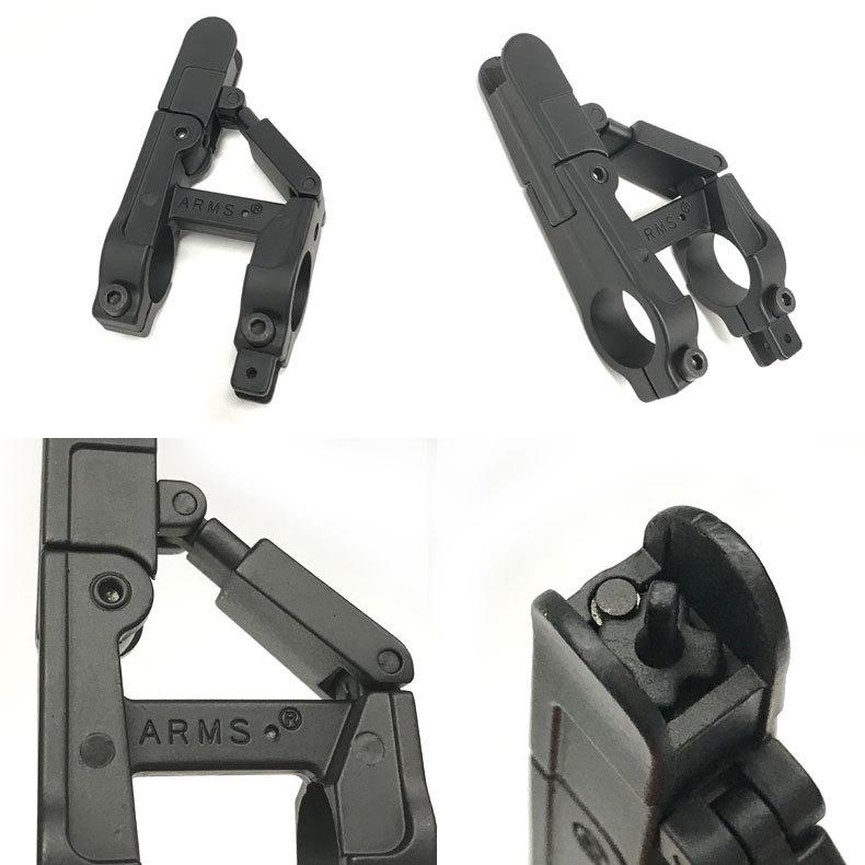 ARMS 41B type レプリカ メタルフォールディング フロントサイト BK