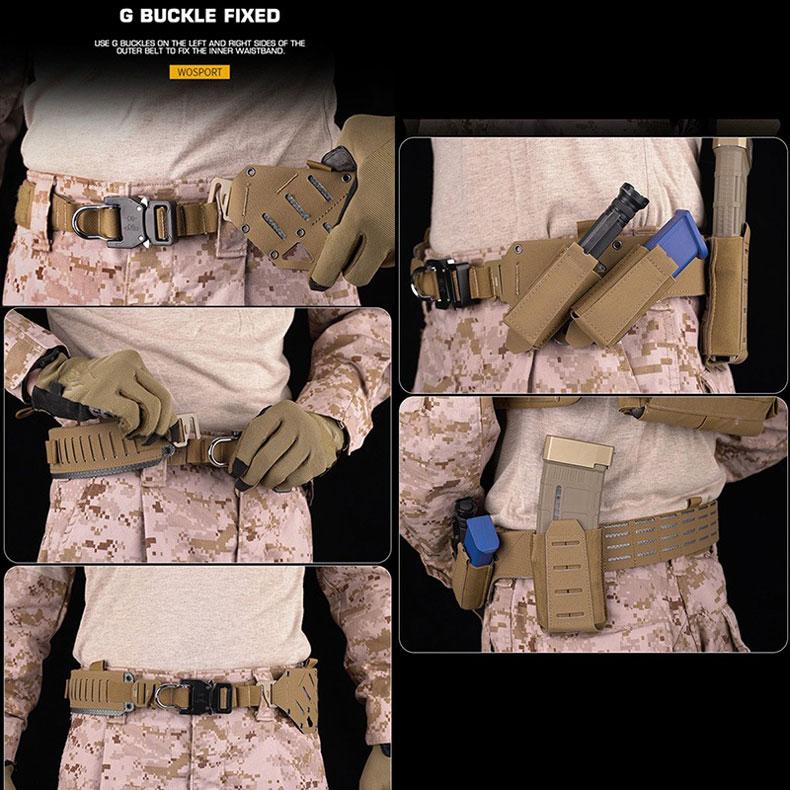 タクティカルベルト SCスタイル UBS USURPER Belt System BK WG CB RG