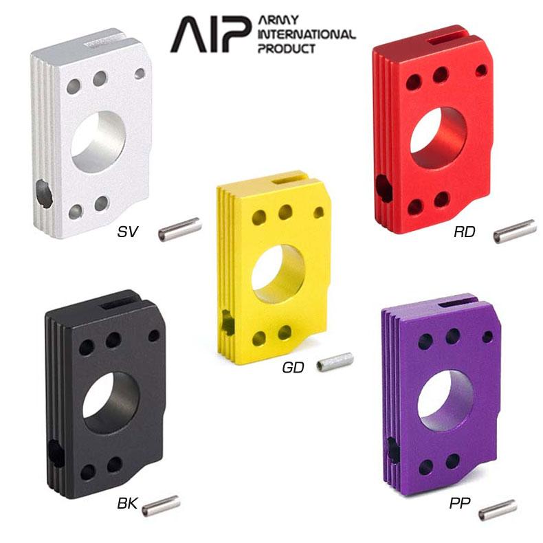 AIP アルミニウムトリガー Type D for マルイ Hi-capa ハイキャパ ショート SV RD GD BK PP メール便 ネコポス可｜mimiy