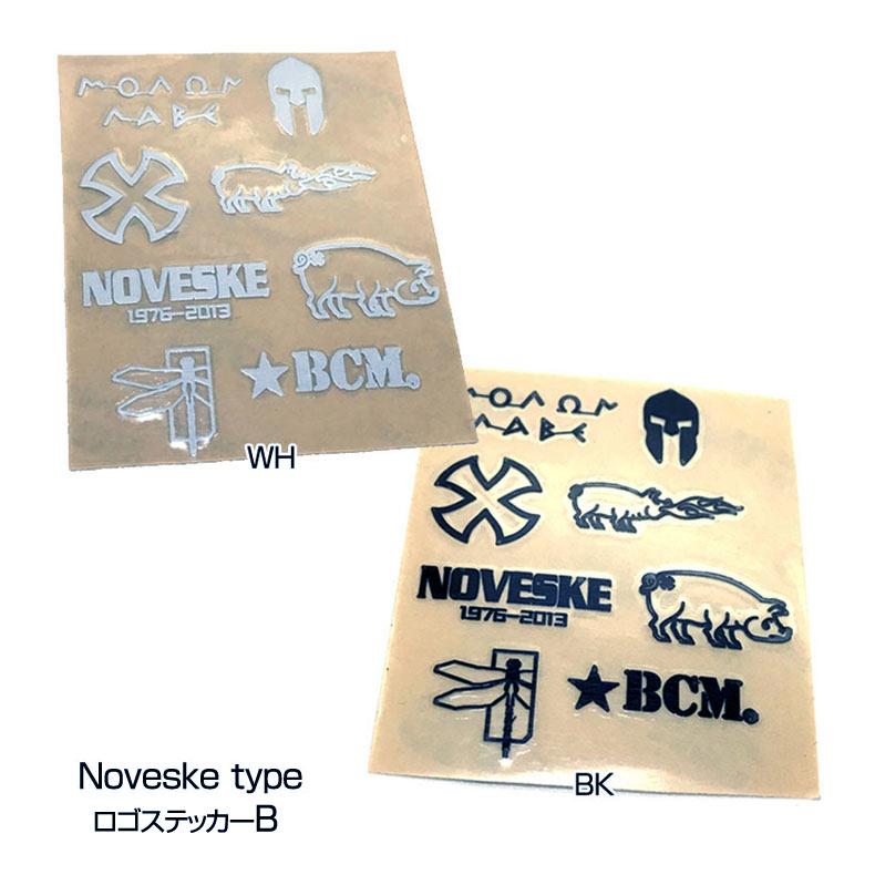 Noveske type ロゴステッカーB M4等に！ 転写シート カッティング