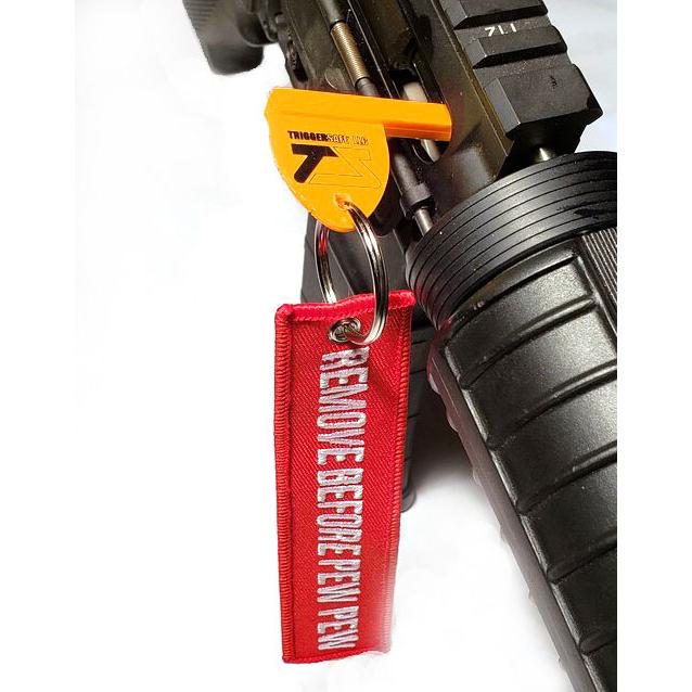 ブローバックガスガン対応 TriggerSafe チャンバーフラッグORANGE