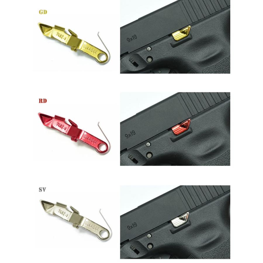 GUARDER ガーダー GLK-155 マルイ等GBB グロック共用ロングスライド