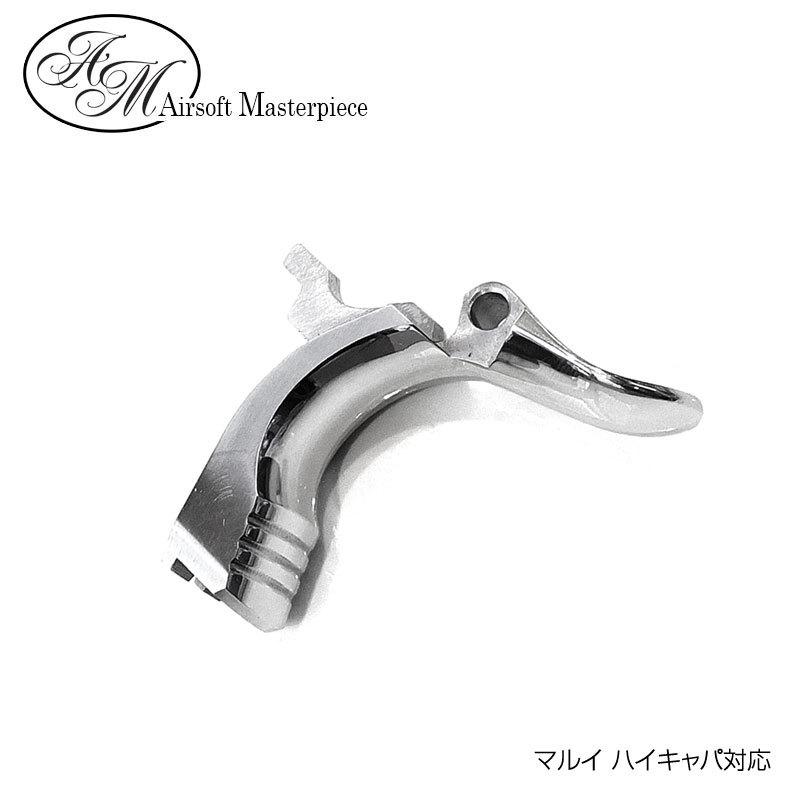ハイキャパ　エド　ブラウン　グリップセイフティー　ステンレスシルバー Airsoft Masterpiece Ed Brown type ステングリップセフティ