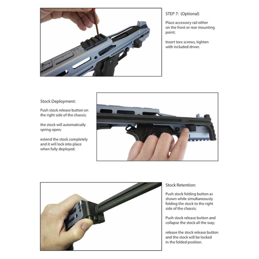 ARCHWICK PCC ピストルキャリバーカービンキット CNCバージョン Gen.2