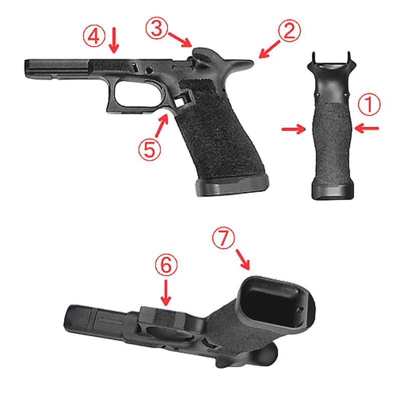 フリーダムアート 限定品 BATON G19アキュコンプセット G19 Gen5 MOS