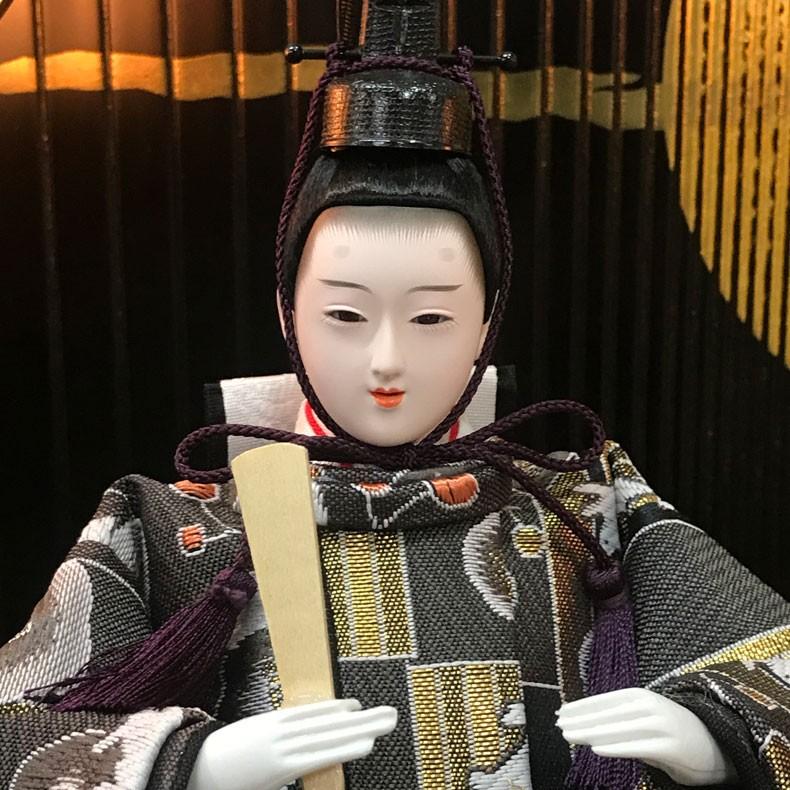 ひな人形 人形作家 京華作 ケース入り 親王飾り 醍醐 雛人形