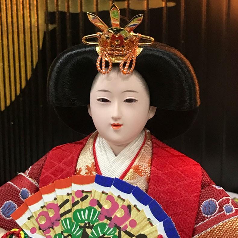 京華！極上日本人形ガラスケース入り