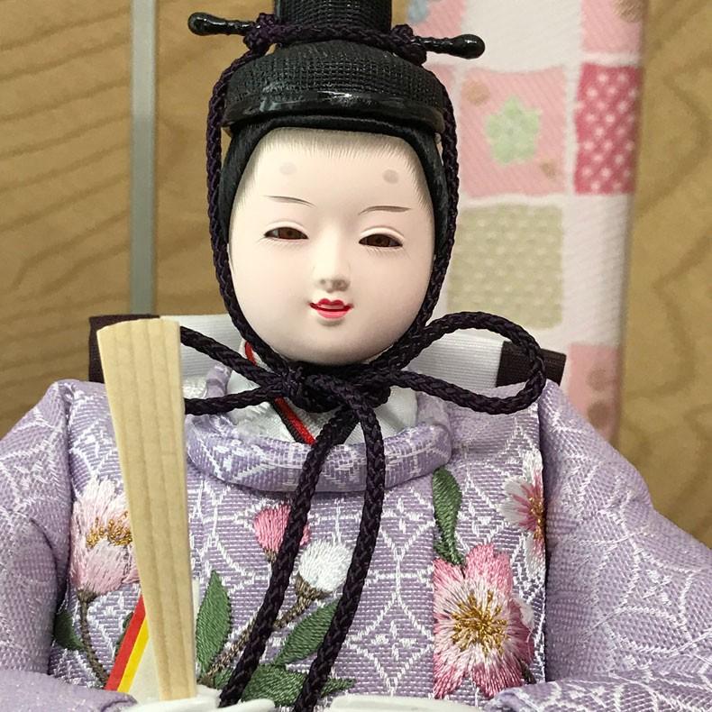 ひな人形 人形作家 幸寿 作 収納式 親王飾り 遥 雛人形 おひなさま 桃の節句 贈り物 お祝い 節句 包装・のし付け無料対応 送料無料