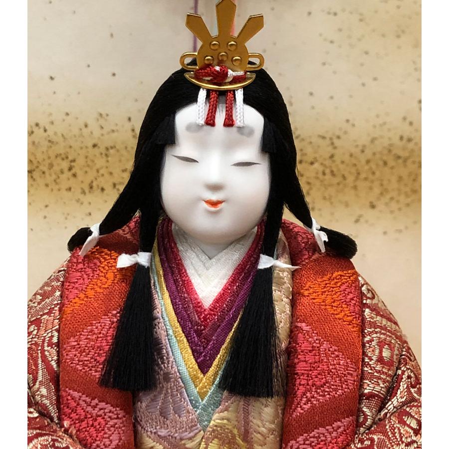 人形作家 小出 松寿作 木目込親王飾り「春日」 雛人形 ひな人形 おひなさま 桃の節句 包装・のし付け無料対応 送料無料_2